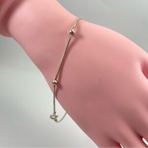 Beautiful 925 Sterling Silver Italy Bracelet Size 8.5